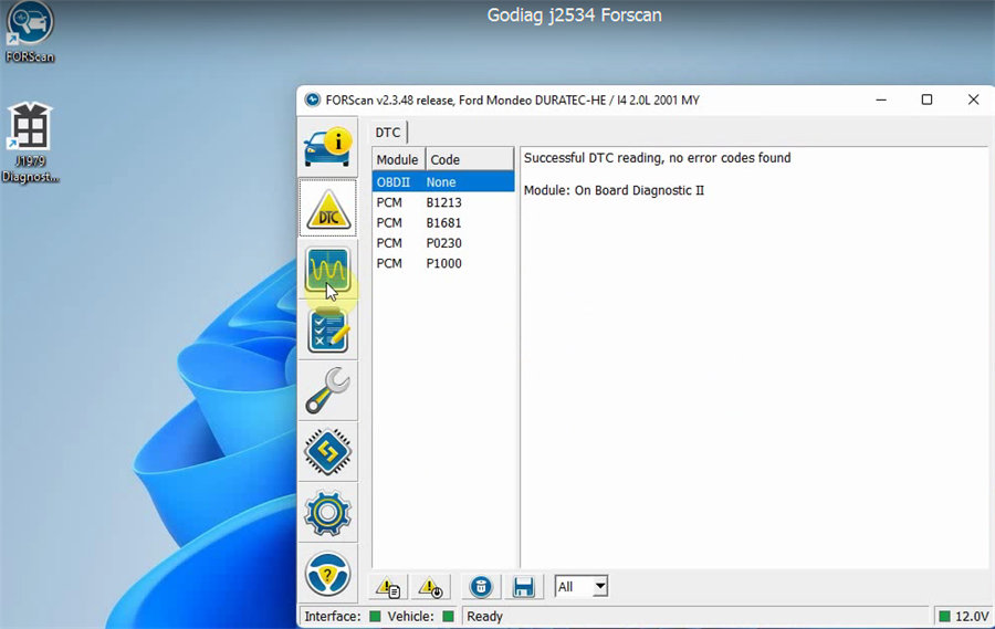 godiag j2534 works with forscan v2.3.48 on win11 pro 3