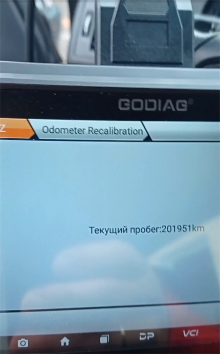 godiag gd801 benz mileage correction failure solution 1