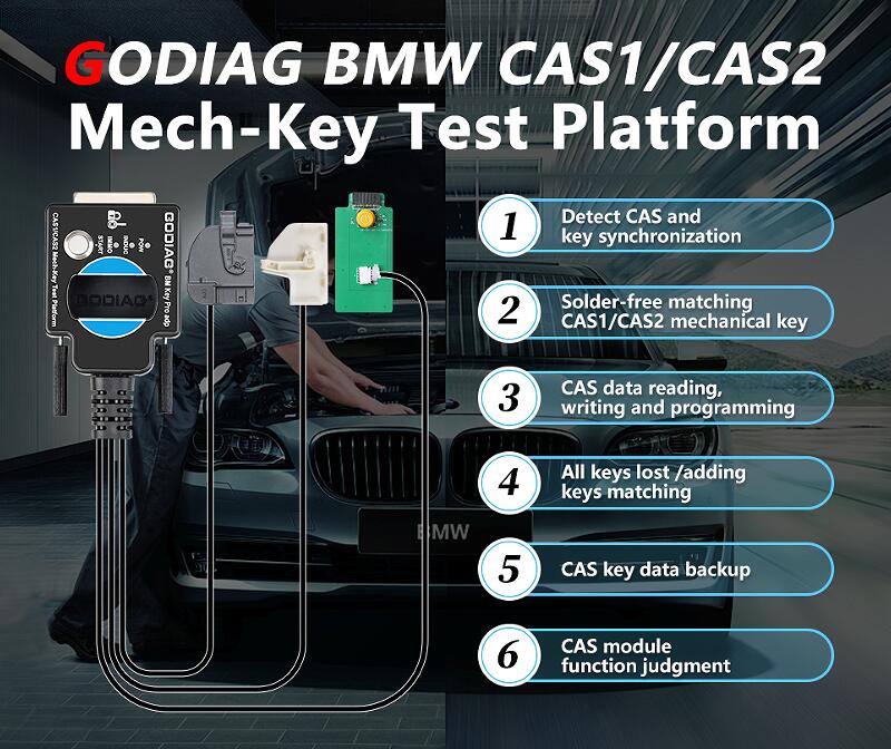 godiag test platform add cas1 mechanical key 1