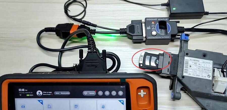 how to program cas2 mechanical key with cas1 hardware 1